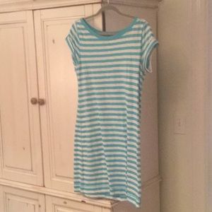 Banana Republic striped mini dress